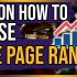 11 Tips on How to Increase Google Page Rank